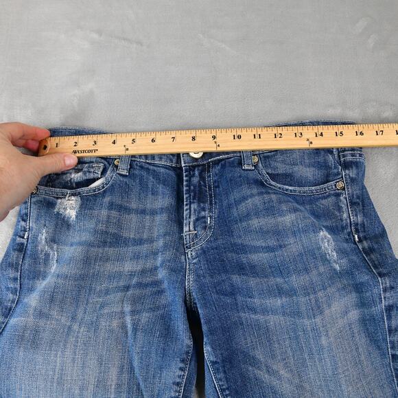 VIGOSS Jeans Womens 8 (32x30) London Boot Blue Denim P2520J - Picture 8 of 10